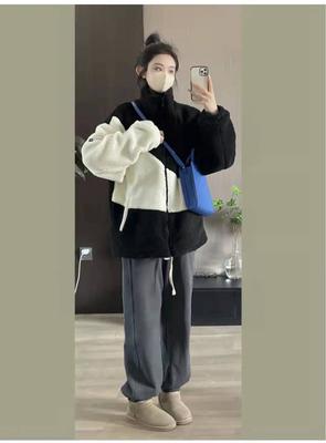 宽松外套里面搭配什么衣服好看图片欣赏