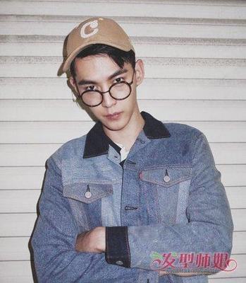 男头小什么发型好看图片,头大的适合什么发型男