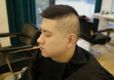 胖人短发扎什么样的头好看图片